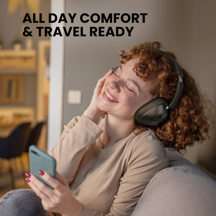 Focus A5 ANC støyreduserende hodetelefoner fra Oneodio - Bluetooth 5.4 trådløse hodetelefoner med -45dB hybrid Active Noise Cancelling Over-Ear Headset, ENC Mic, Hi-Res LDAC - Perfekt for støyreduksjonsbehov i høykvalitets lydopplevelser