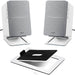 Carbon Steel Tabletop Speaker Base — Shock-Absorbing Stand