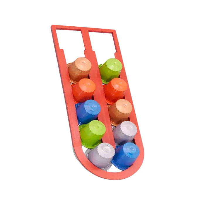 Coffee Capsule Tower Stand – Holds 10 Nespresso Original Capsules