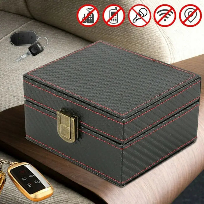 Faraday Signal-Blocking Box for Keys & Phones — Key Fob Protector