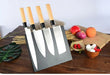 Foldable Magnetic Knife Rack — ABS Plastic, Matte Black