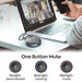 Conference Microphone with 5‑in‑1 USB Adapter — 360° Omnidirectional Condenser Mic for PC & Mac