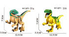 Tyrannosaurus Rex Building Block Figure — Jurassic Dinosaur Brick Toy (LEGO-compatible, 1pc)