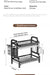 2/3-Tier Stainless Steel Dish Rack with Utensil Holder — Compact Rustproof Countertop Drainer