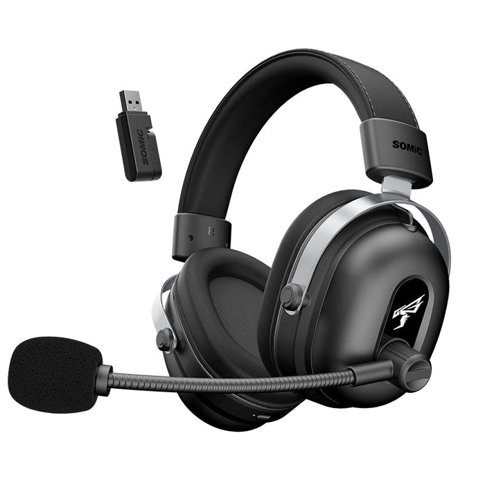 Commander G Series Wireless Edition - 160 Stunden Akku - 7.1 Surround Sound Wireless Gaming Headset - Für PC, Playstation 5, PS4, Switch & Mehr