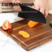Acacia Wood Chopping Board — Thick Rectangular Cutting Board (S/M/L)