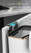 Hanging Bin for Cabinet Door with Lid — Wall-Mounted Kitchen & Bathroom Bin