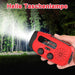 2000mAh Rechargeable Hand‑Crank Emergency Radio with LED SOS and USB Charger