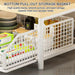 2026 Kitchen Countertop Organiser Rack — Pull-Out Shelf for Microwave, Coffee Machine & Printer