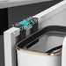 Hanging Bin for Cabinet Door with Lid — Wall-Mounted Kitchen & Bathroom Bin