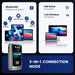 EY-028P QR Code Scanner with 1" Colour LCD — Portable Bluetooth 1D/2D Barcode Reader (iPhone, iPad, Android, PC, POS)