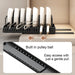 Pull-Out Pots & Pans Organiser — Sliding Lid Holder & 8-Compartment Kitchen Rack (White/Black)