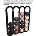 Acrylic Vertuoline Capsule Holder – Wall or Under-Cupboard Pod Rack (Black or White)