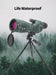 25–75x60 Zoom Spotting Scope — ED Lens & BAK4 Prism for Birdwatching and Outdoors