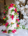 Foldable Acrylic Spiral Cake Stand – Reusable Tiered Display for Weddings & Birthdays