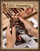 Retro Dreamy 3D Wooden Miniature House Kit — DIY Bookshelf Insert