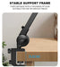 360° Microphone Boom Arm — Adjustable Desktop Mic Stand (Black)