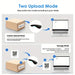 Mini Handheld 2D Barcode Scanner — Wireless (2.4G/Bluetooth) & USB, 1D/2D/QR/PDF417 with Storage