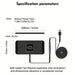 15W Qi Wireless Car Charger Pad with USB — QC3.0 Input, Compatible with iPhone 11–16 & Qi Devices