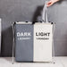Large Foldable Laundry Sorting Basket – 2 or 3 Compartments, Oxford Fabric