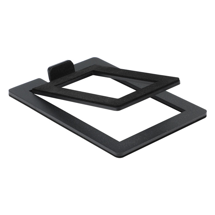 Desktop Speaker Base Stand — Carbon Steel Support for Computer Speakers (Single Stand)