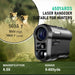 Golf Laser Rangefinder 600m / 1000m — Flag‑Lock Slope, USB-C Rechargeable