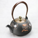 Cast Iron Peanut Teapot Kettle — about 1.0 L (Black)