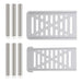 Expandable Cupboard Shelf 36–69cm – Kitchen Cabinet Organiser, White