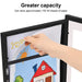 Kids' Interactive Art Frame — Removable A4 Display for Paintings & Photos