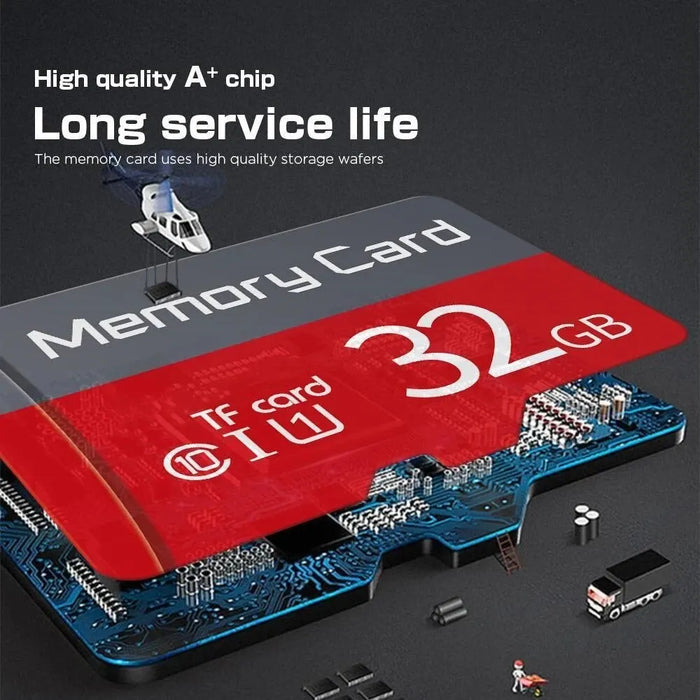 Class10 Memory Card High Speed Mini SD Card 8GB 16GB 32GB 64GB 128GB 256GB 512GB TF Flash Card