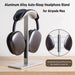 Aluminium Headphone Stand for AirPods Max — Detachable, Auto‑sleep, Anti‑slip Pad