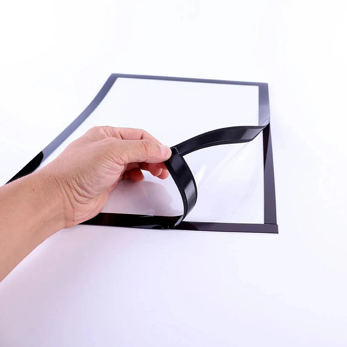 Set of 5 Magnetic Self‑Adhesive Photo Frames – A4/A5/A6, PVC with Plexiglass