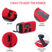 2000mAh Emergency Radio with 3-LED Torch, Solar & Hand-Crank Charging (FM/AM/WB)