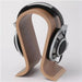 2025 Walnut U-Shape Wooden Headphone Stand – Desktop Hanger