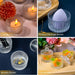 Votive Candle Holders with Lids — Glass Tealight Holders for Weddings & Centrepieces