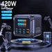 420W GaN PD3.1 PPS Fast Charging Station with Digital Display — up to 140W USB‑C