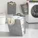 Foldable Adhesive Wall Laundry Hamper – Punch-Free Mesh Basket