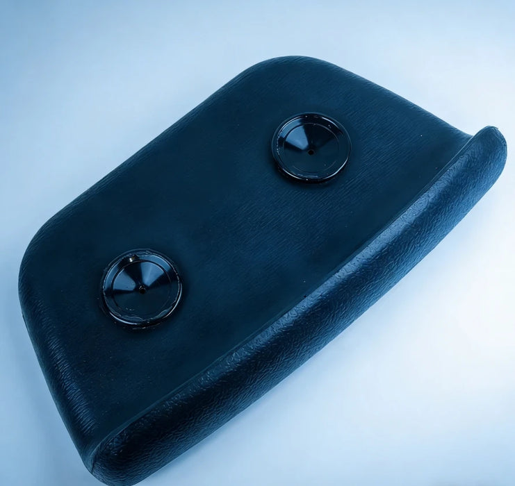 PU Bath Pillow 265x150x60mm — Waterproof Spa Headrest for Neck Support