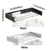 Carbon Steel Invisible Wall-Mounted Clothes Drying Rack — 60cm Hidden Foldable, Heavy-Duty