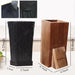 Acacia Wood Universal Knife Block with Removable Bristle Insert