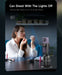 P03 360° Auto Face-Tracking AI Phone Gimbal — Desktop Tripod Holder for Vlog & Live