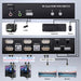 Dual Monitor HDMI KVM Switch 2X2 USB 3.0/2.0 4K 60Hz Extended Dispaly HDMI KVM Switch 2 Monitors 2 Computers USB sharing KVM