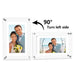 Acrylic Digital Photo Frame 5/7-inch — IPS Screen, 4GB, 1000mAh, Auto-Rotate