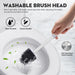 SDARISB DR-FE94 Silicone Toilet Brush — Long Handle, Bendable Head