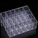 Acrylic 24-Grid Lipstick & Makeup Organiser Display Rack (Large)