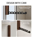 Wood Wall-Mounted Clothes Hanger — Foldable, Space-Saving Drying Rack