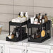 2-Tier Sliding Under-Sink Organiser – Cabinet Basket with Hooks & Hanging Cup
