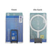 Transparent Magnetic MagSafe Card Wallet with Metal Stand for iPhone