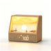 Sunrise Wake‑Up Light with White Noise, Bluetooth Night Lamp (Wood Grain)