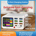 8-Port Wireless Fast Charging Station — 15W Wireless, 65W Total, PD & QC
